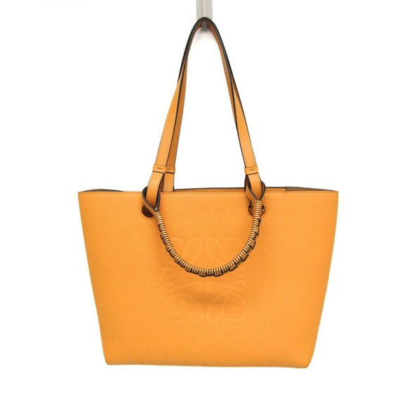 LOEWE Yellow Leather Tote Bag - Picture 1 of 13